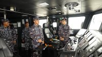 Danlantamal IV Tinjau Kesiapan Prajurit dan Alutsista SATROL Lantamal IV