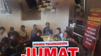 Program Jumat Curhat Jajaran Polres Tulungagung Membahas Kegiatan Satkampling Dilingkungan dan Polisi RW