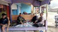 Sinergitas TNI Polri Wilayah Polsek Nanggung Lakukan Pekerjaan Secara Bersama – sama Dalam Menjaga Kamtibmas