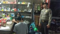 Jaga dan Pelihara Sitkamtibmas Kondusif Polsek Air Besar Laksanakan Patroli Malam