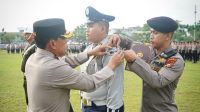 Wakapolda Riau Pimpin Apel Gelar Pasukan Operasi Patuh Lancang Kuning 2023