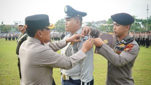 Wakapolda Riau Pimpin Apel Gelar Pasukan Operasi Patuh Lancang Kuning 2023