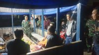 Kapolsek Tallo AKP Ismail, S.E., Dan Jajaran Berkolaborasi Personil Koramil Membubarkan Pesta Miras
