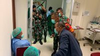Dandim 1710/Mimika Dampingi Danrem 174/ATW Tinjau Baksos Operasi Katarak Dan Bibir Sumbing
