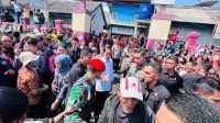 Tinjau Pasar Tanjungsari, Presiden Jokowi: Harga Stabil, Suplai Mencukupi