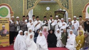 Melalui Subuh Harmoni Kapolres Pelalawan Sampaikan Pesan Kamtibmas