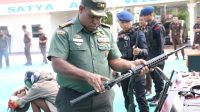 Dandim 1702/Jayawijaya Dukung Pemusnahan Barang Bukti Kejari Kabupaten Jayawijaya