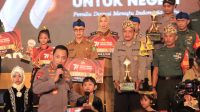 Kapolres, Dandim dan Wali Kota Tangerang Hadiri Awarding Day Kelurahan Cimone Juara 2 Tingkat Nasional Lomba 3 Pilar Hari Bhayangkara ke-77