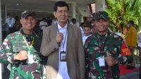 Dandim 1710/Mimika Dampingi Danrem 174/ATW Hadiri Bakti Sosial Yang Digelar PPAD