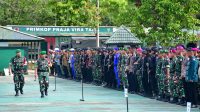 Jelang Kunjungan Kerja Wakil Presiden RI, Pasmar 3 Ikut Dalam Pengamanan VVIP