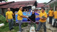 Selain Berbagi Sedekah, Biro SDM Polda Riau Juga Tampung Aspirasi Masyarakat