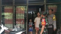 Sinergitas TNI – Polri Bhabinkamtibmas dan Babinsa Lakukan Pekerjaan Kemitraan Ke Panti Asuhan Di Wilayah Ciawi Secara Bersama – Sama
