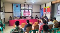 Simak Penyampaian Bhabinkamtibmas Polsek Air Besar Saat Hadiri Musdes RKPDes Serimbu