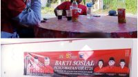 Giat Baksos Pengobatan Gratis, Tim PDI Perjuangan di Sambut Antusias Oleh Masyarakat
