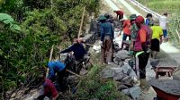 Kapten Arm Yadiman : Dengan Semangat Yang Ditunjukkan Prajurit Dan Warga, Program TMMD Di Targetkan Selesai Tepat Waktu