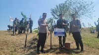 Kapolres Sukabumi Ikuti Penanaman 63.672 Pohon Bersama Pangkostrad di Ciemas