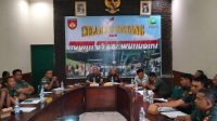 Mayor Inf Iman Pimpin Sidang UKP Bintara Dan Tamtama Kodim 0728/Wonogiri