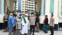 Kapolda Sumut Irjen Pol Agung Setya Tiba di KNIA dan Tunaikan Salat di Masjid Raya Al Mashun