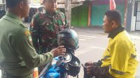 Driver Ojek Online (Gojek) Jadi Sasaran Komsos Babinsa Kelurahan Sondakan