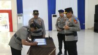 KAPOLDA PIMPIN SERTIJAB PEJABAT UTAMA DAN KAPOLRES JAJARAN POLDA SULSEL