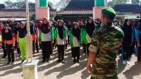 PBB MATSAMA MTs Al Huda Ngrejeng dilatih TNI Koramil Purwosari Kodim Bojonegoro