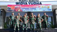 Komandan Pasmar 3 Terima Kunjungan Wadan Kormar Di Posko Latgab TNI