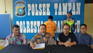 Bang Jago Jalan Delima Akhirnya Ditangkap Team Opsnal Polsek Tampan