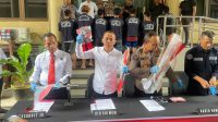Polda Kalbar Ringkus 7 Pelaku Perampokan Mobil Box Logistik, 2 Diantaranya Merupakan Residivis