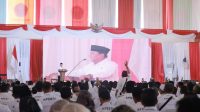 Antusiasme Kades Hingga Petugas Kebersihan Sambut Prabowo di Rakernas APDESI