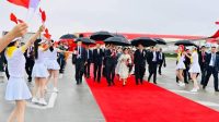 Presiden Jokowi dan Ibu Iriana TIBA di Chengdu