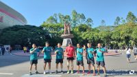 Tingkatkan Kemampuan Fisik Kodim Surakarta Laksanakan Lari Aerobik