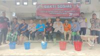 Peduli lingkungan Bakti Sosial Polsek Nurussalam Di Desa Bagok Dua Kec Nurussalam Kab Aceh Timur