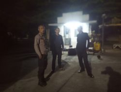 Giat Pengecekan Pos Siskamling Bhabinkamtibmas Wujud Kemitraan Kepada Warga Masyarakat