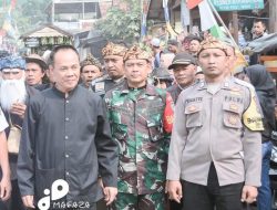 Sinergitas TNI – Polri Wilayah Hukum Polsek Nanggung Pada Kegiatan Masyarakat Wujud Kemitraan
