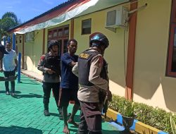 Ditpolairud Polda Papua Barat Menangkap 2 Pelaku Bom Ikan dan 3 Bahan Peledak (Dopis)
