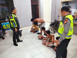 Masih Nekat Balap Liar, 4 Sepeda Motor Diamankan Satlantas Kampar