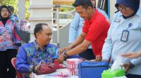 RUTAN PALANGKA RAYA BERSAMA KANWIL KEMENKUMHAM KALTENG GELAR BAKTI SOSIAL PENGENTASAN STUNTING