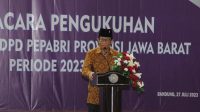 Ketua Umum DPP Pepabri Lantik 25 Pengurus DPD Provinsi Jawa Barat Periode 2023-2028