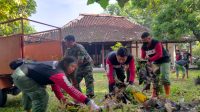 Woww Keren..!! Jelang HUT Kemerdekaan RI Ke-78, Babinsa Kepatihan Kulon Gagas Kerja Bakti Bareng Warga