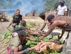 Satgas Mobile Raider 300 Siliwangi Jaga Kepercayaan Masyarakat Wuloni