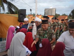 Yonif Raider 754/ENK Berikan Bantuan Untuk Masyarakat Papua
