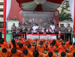 Polres Jakbar Sita 46 Unit Motor Hasil Curian, 17 Diantaranya Teridentifikasi dan Langsung Dikembalikan ke Pemilik