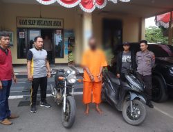 Sempat Viral, Pelaku Pencurian Sepeda Motor Diparkiran Rumah Sakit Kota Pontianak Berhasil Dibekuk Polisi