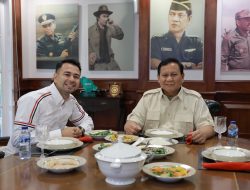 Raffi Ahmad: Pak Prabowo Selalu jadi Panutan Untuk Kita Semua