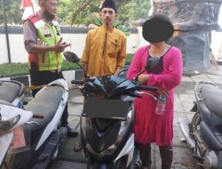 Aksi Curanmor Gagal Usai Korban Lakukan Pengejaran, Seorang Pelaku Wanita Berhasil di Amankan