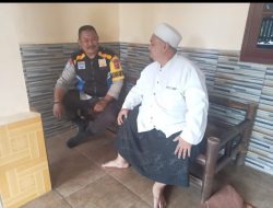 Berikan Himbauan Kamtibmas, Bhabinkamtibmas Desa. Mekarsari Wilayah Hukum Polsek Rancabungur Sebagai Wujud Sinergi
