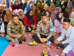Anggota Polsek Ciampea Polres Bogor Menghadiri Acara Santunan Anak Yatim di Majlis Riyadul Janah Diwilayahnya Sebagai Wujud Kemitraan Terhadap Warga Masyarakatnya