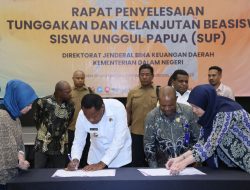 Kemendagri Kumpulkan Gubernur Bupati/Walikota Se-Papua, Tunggakan Beasiswa Papua Selesai Paling Lambat 11 Agustus 2023