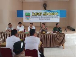 Meriahkan HUT RI Ke 78 Danposmil 01 Tambun Hadiri Rapat Minggon