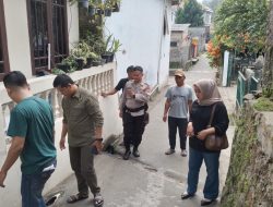Menjalin Sinergitas Bhabinkamtibmas Melaksanakan Giat Patroli Bersama Kepala Desa Serta Perangkat Desa Juga Di Bantu Warga Binaan